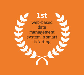 1st web-based data management system in smart ticketing