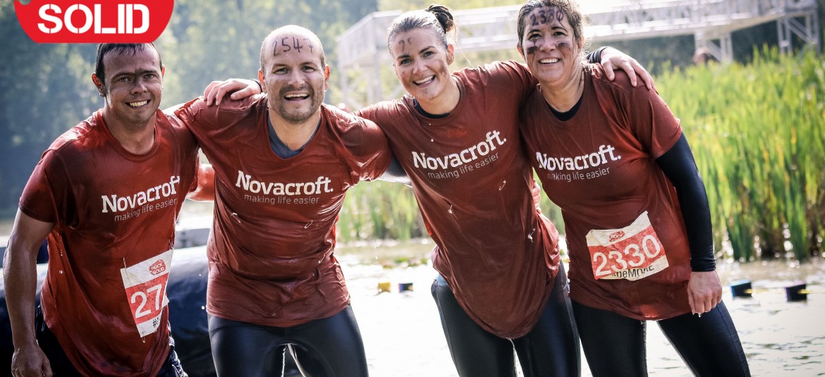 Novacroft team battles mud, sweat and tears to raise £6000+ for charity