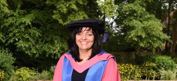 Debra Charles receives Honorary Doctorate from Cranfield University