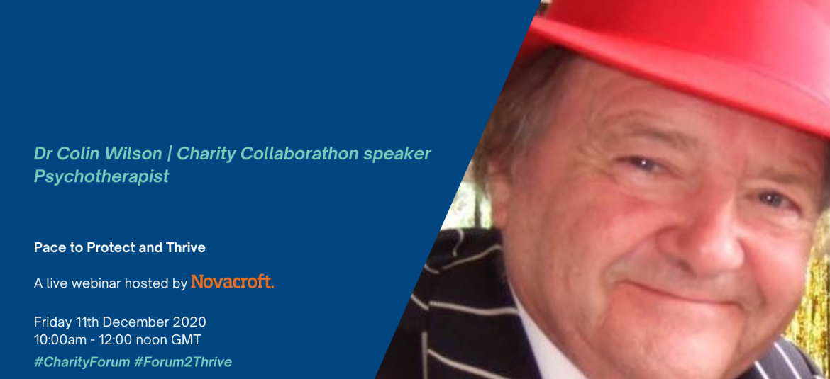 Dr Colin Wilson – Charity Collaborathon speaker